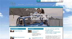 Desktop Screenshot of holidayinamalfi.com